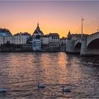 Abendlicht am Rhein