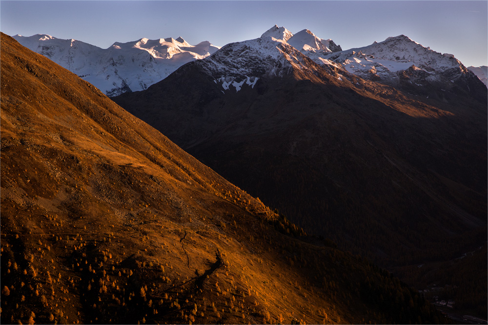 Abendlicht am Schafberg