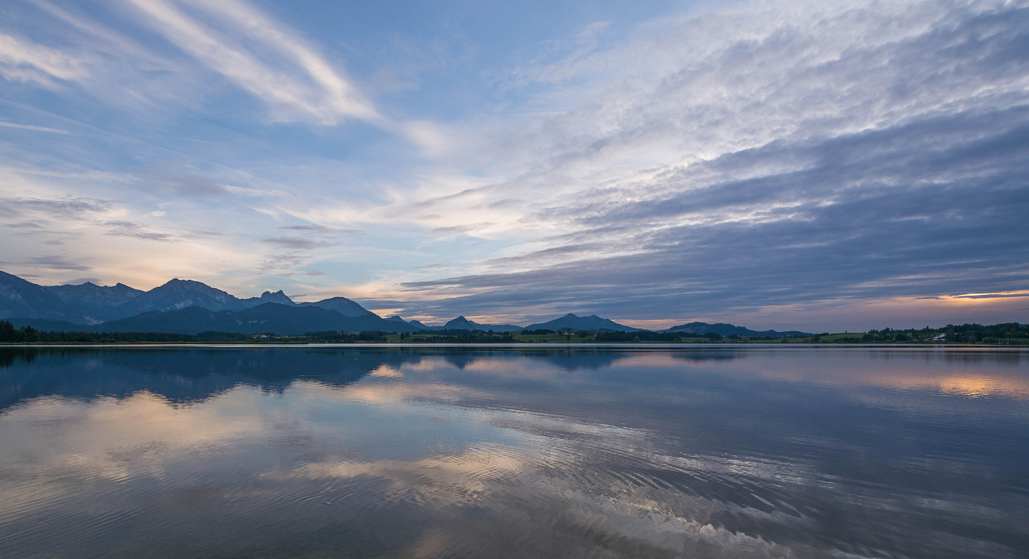 Abendlicht am See