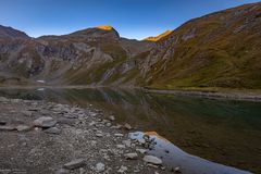 Abendlicht am See