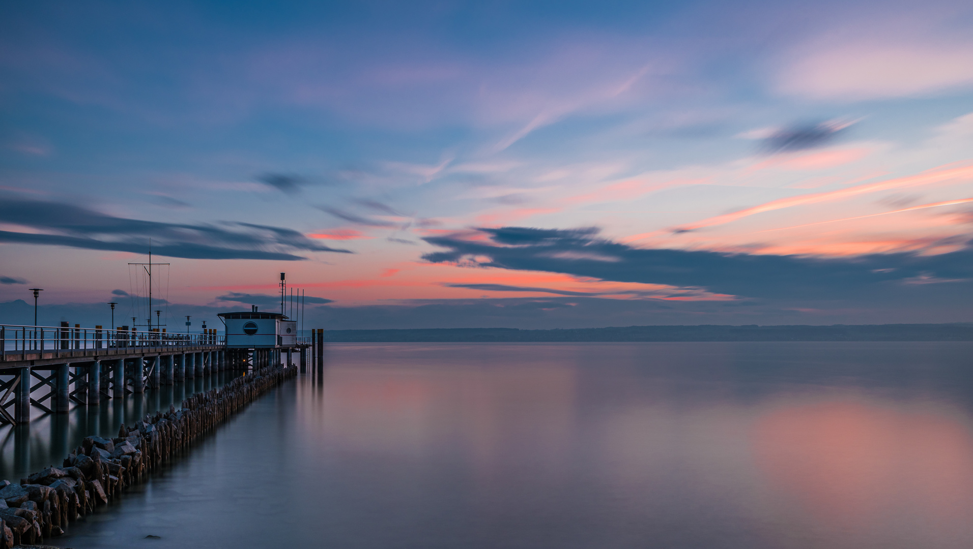 Abendlicht am See