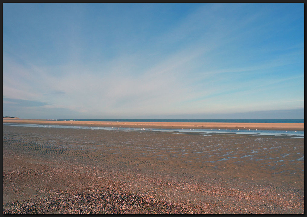 Abendlicht am Strand von Walcheren