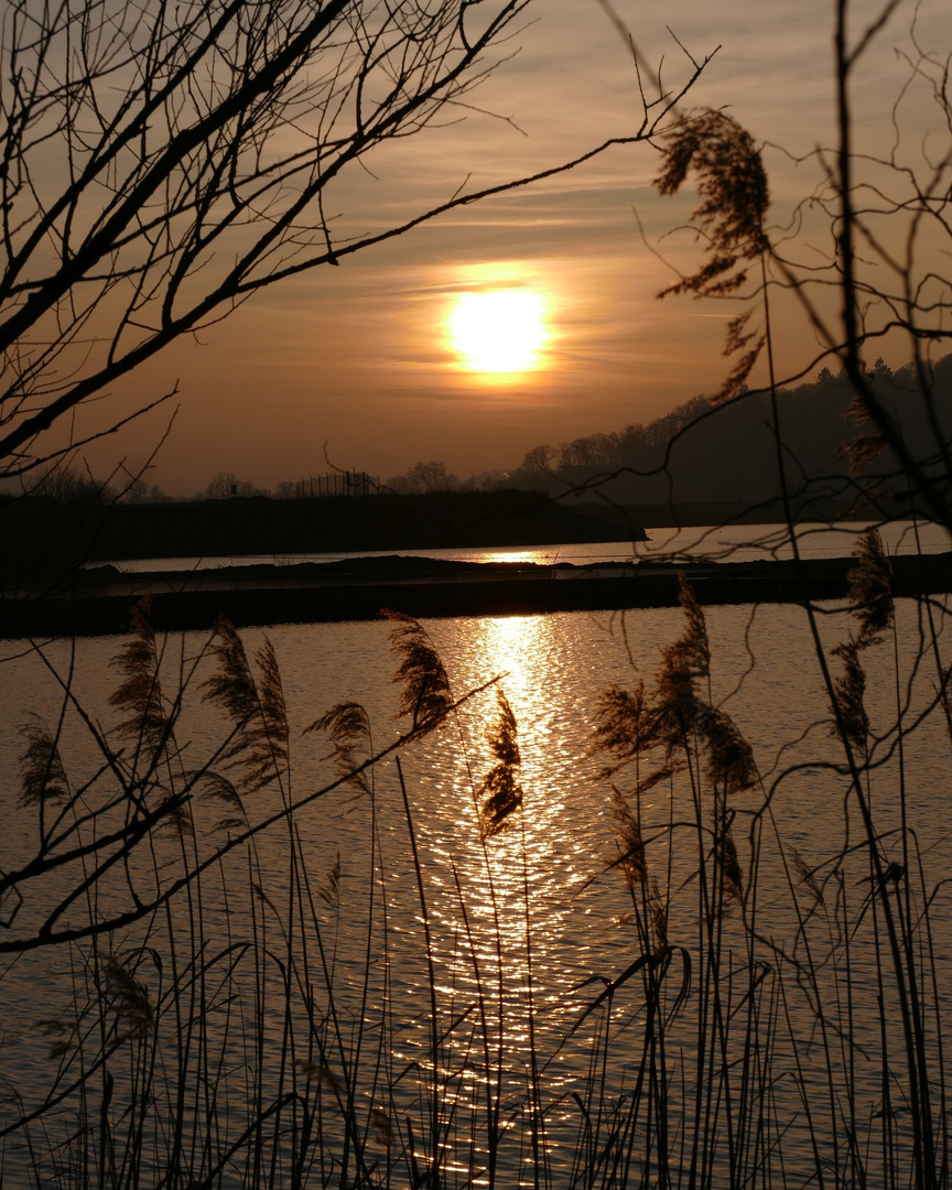 Abendlicht am Tündern See