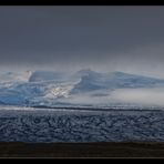 Abendlicht am Vatnajökull