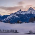 Abendlicht am Watzmann