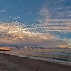 Abendlicht am weiten Meer