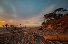 Abendlicht am Weststrand