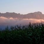 Abendlicht am Wetterstein...