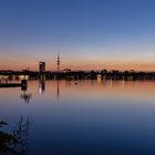 Abendlicht an der Außenalster