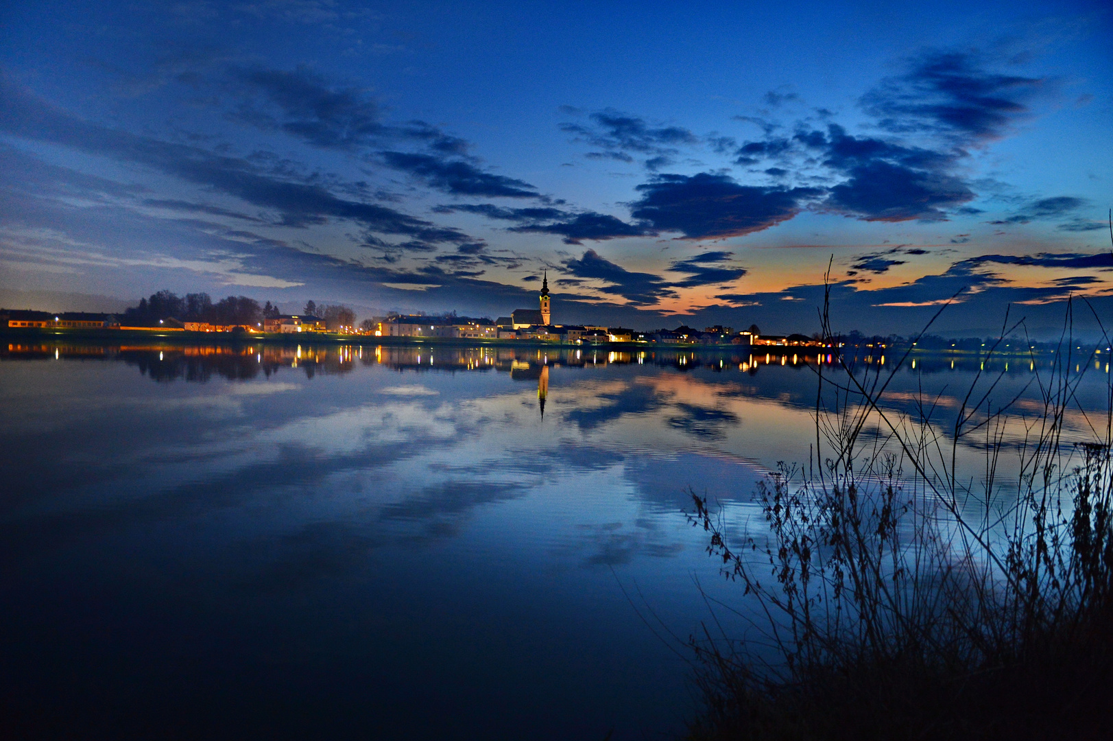 Abendlicht an der Donau 2