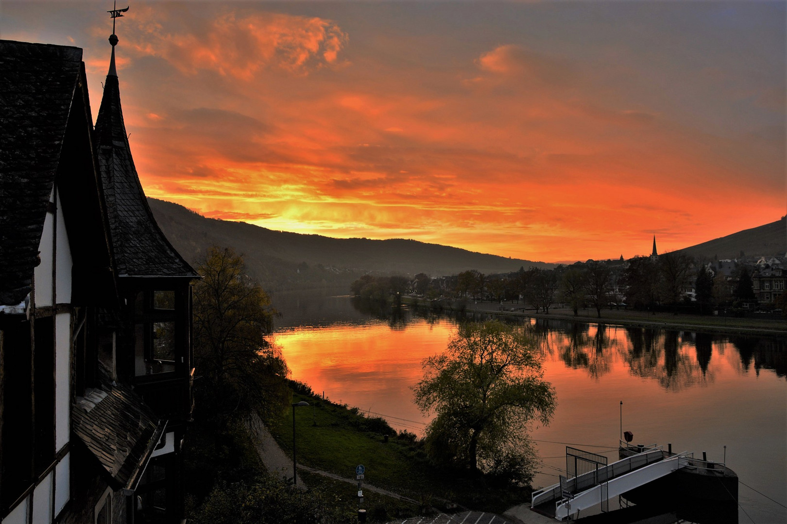 Abendlicht an der Mosel