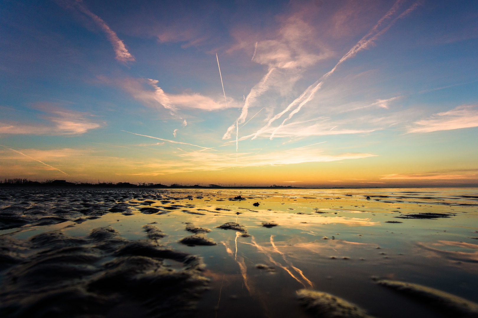 Abendlicht an der Nordsee