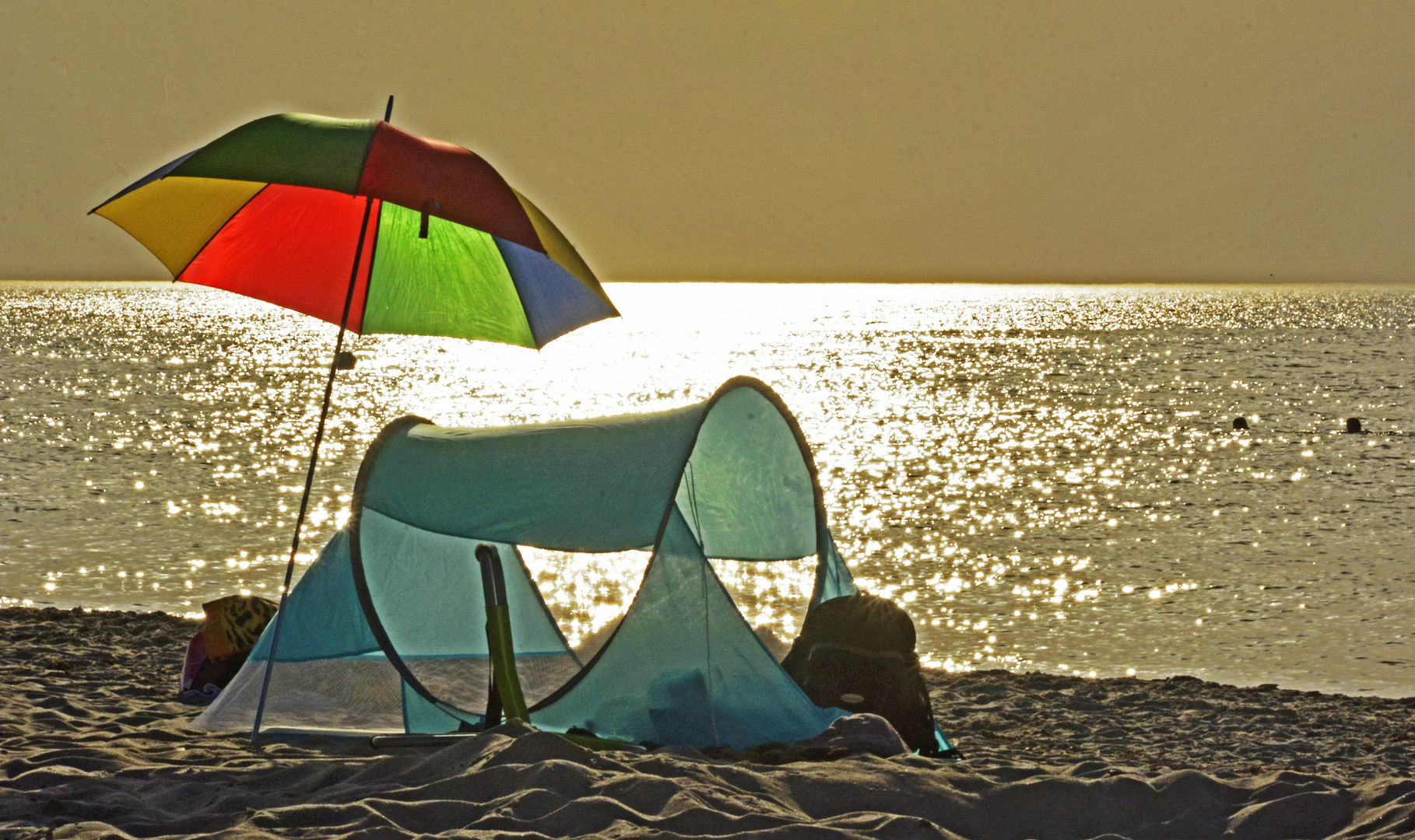 Abendlicht an der Ostsee