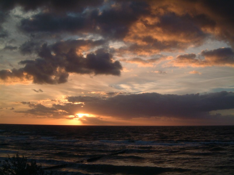 Abendlicht an der Ostsee