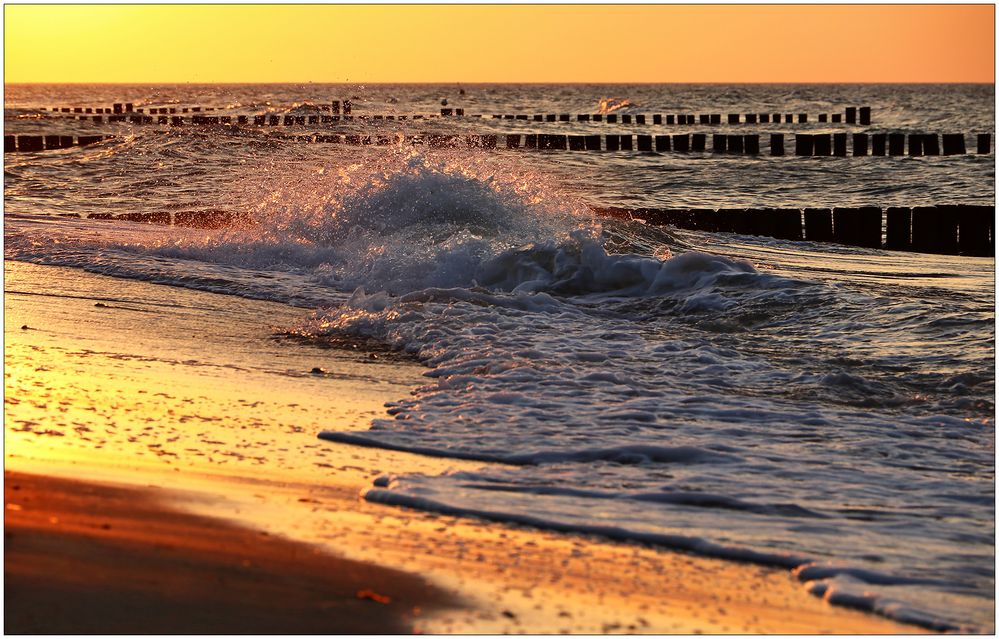 Abendlicht an der Ostsee...
