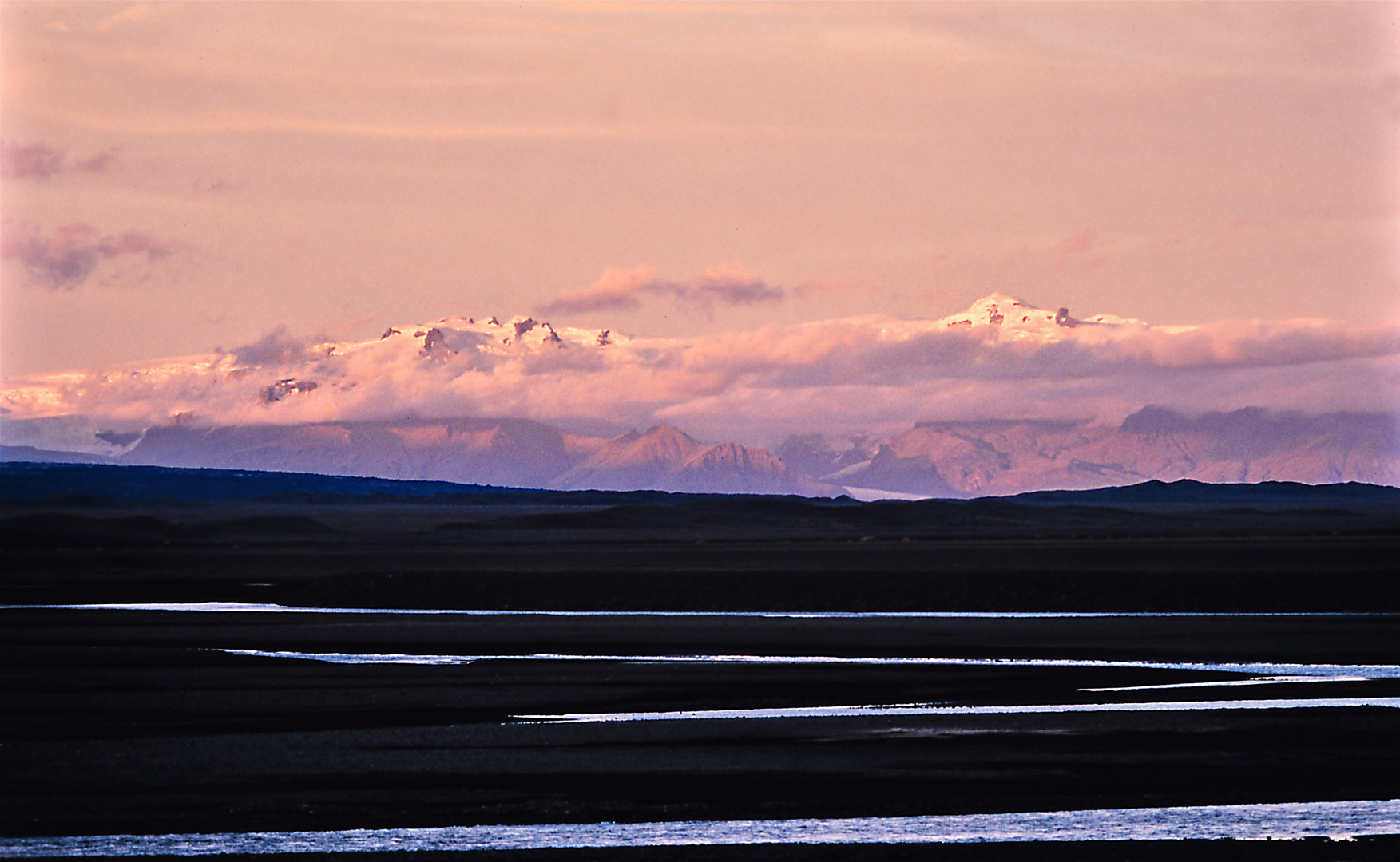 Abendlicht auf dem Hvannadalshnúkur  