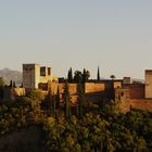 Abendlicht auf der Alhambra