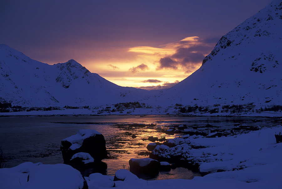 Abendlicht auf Flakstadøya