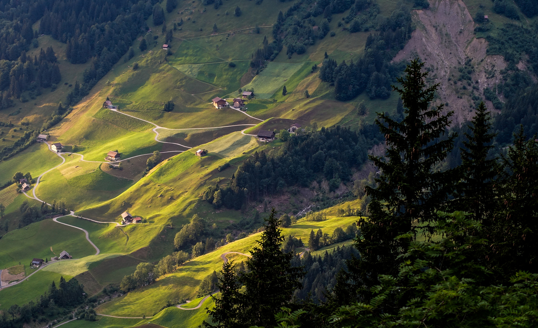 Abendlicht aus der Bannalp