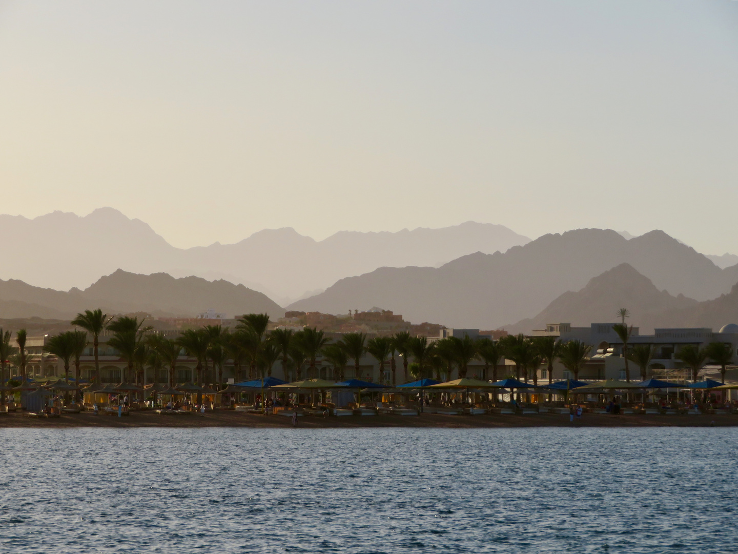 Abendlicht bei Sharm-El-Sheik