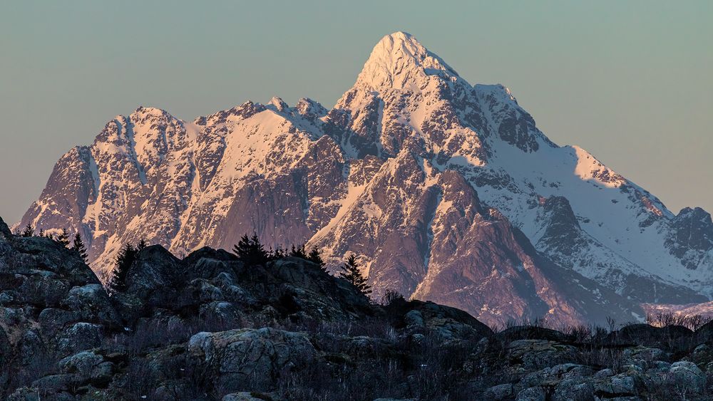 ABENDLICHT bei STAMSUND, LOFOTEN (NOR)