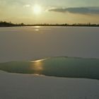 Abendlicht Eissee