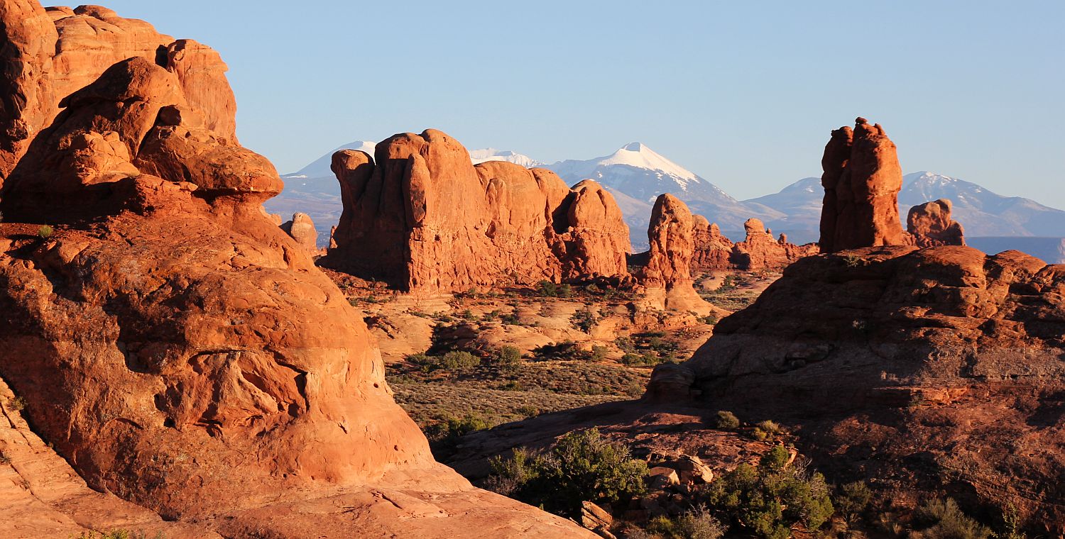 Abendlicht im Arches National Park