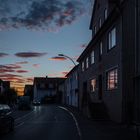 Abendlicht im Fenster