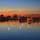 Abendlicht im Fischereihafen