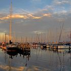 Abendlicht im Hafen