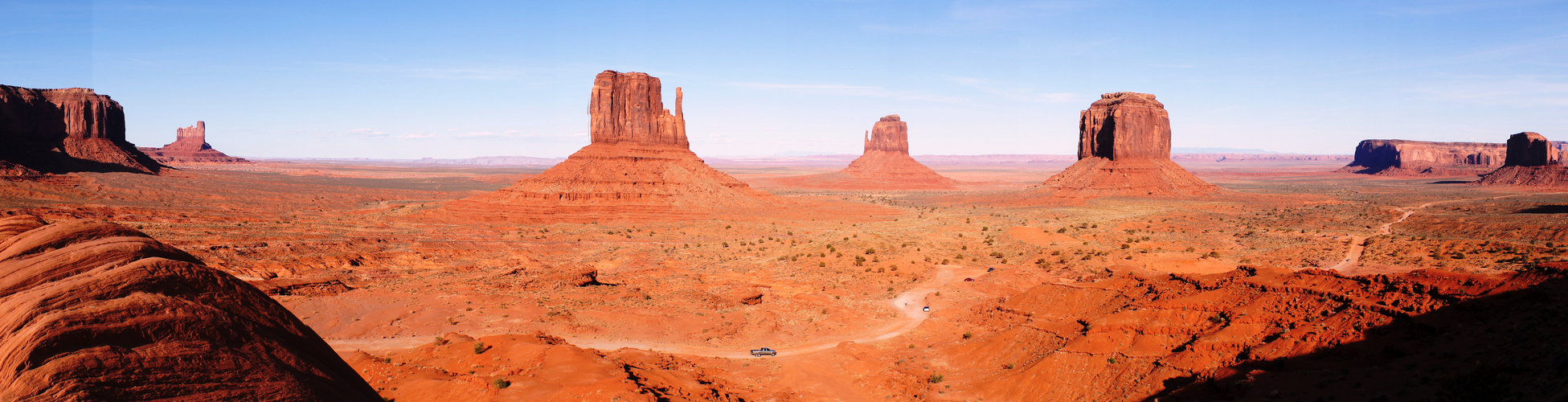 Abendlicht im Monument Valley