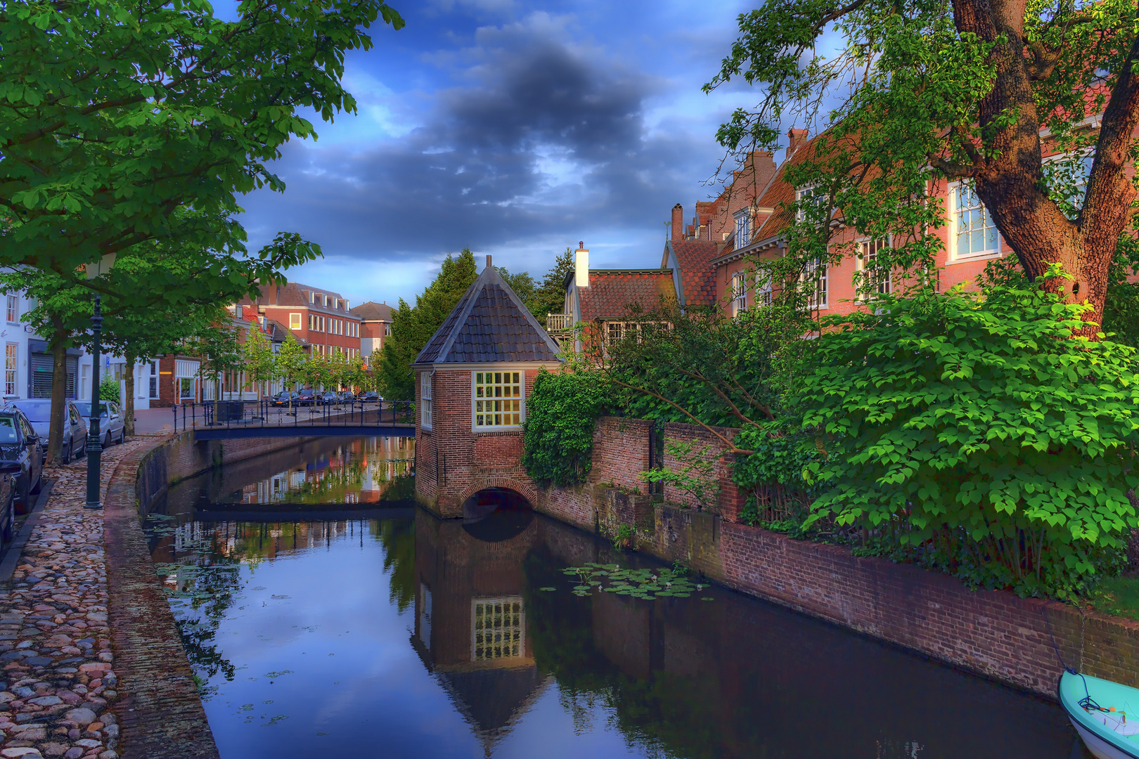 Abendlicht in Amersfoort