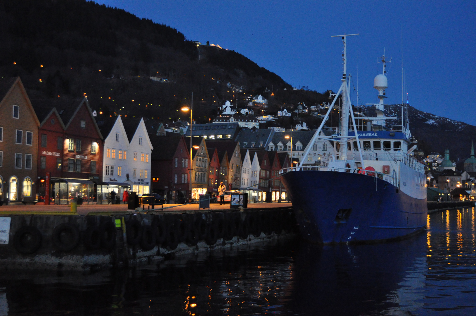 Abendlicht in Bergen