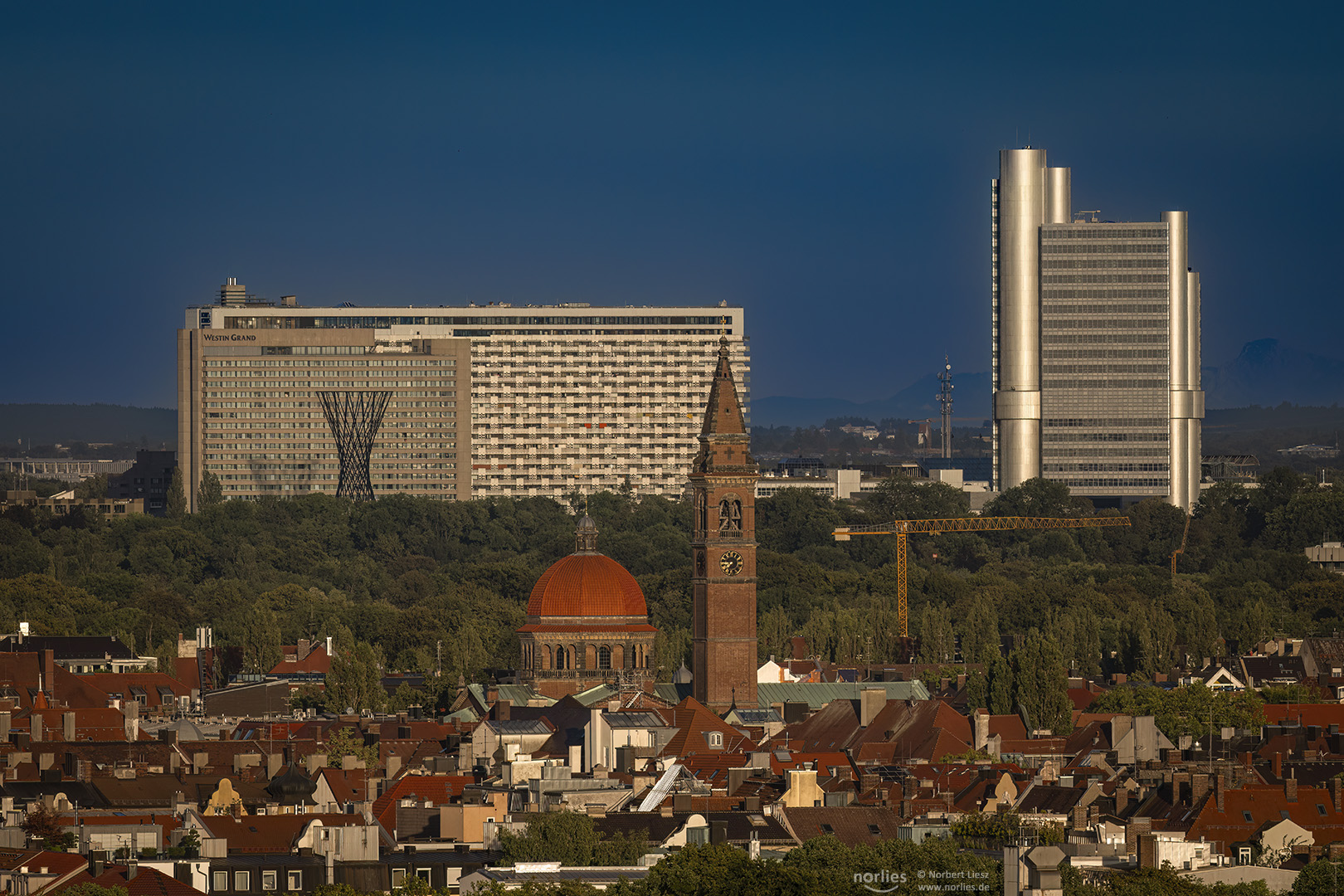 Abendlicht in München