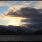 Abendlicht - Oksfjord nach Skjervoj (Norwegen)