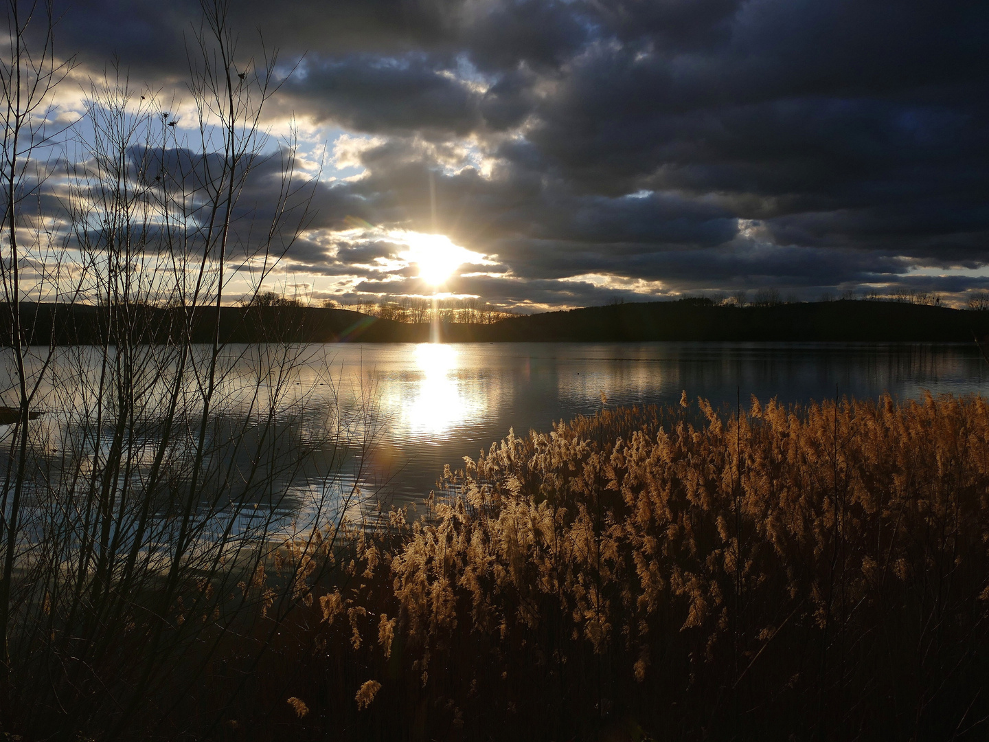 Abendlicht Tündern See