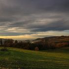 Abendlicht über dem Hinterland vom Bodensee