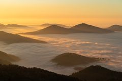 Abendlicht über dem Murgtal