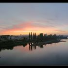 Abendlicht über der Mosel