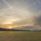 Abendlicht übers schöne Land