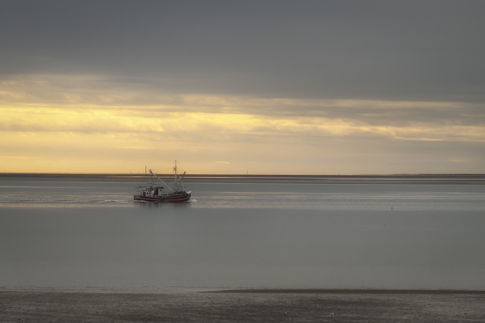 Abendlicht vor Büsum