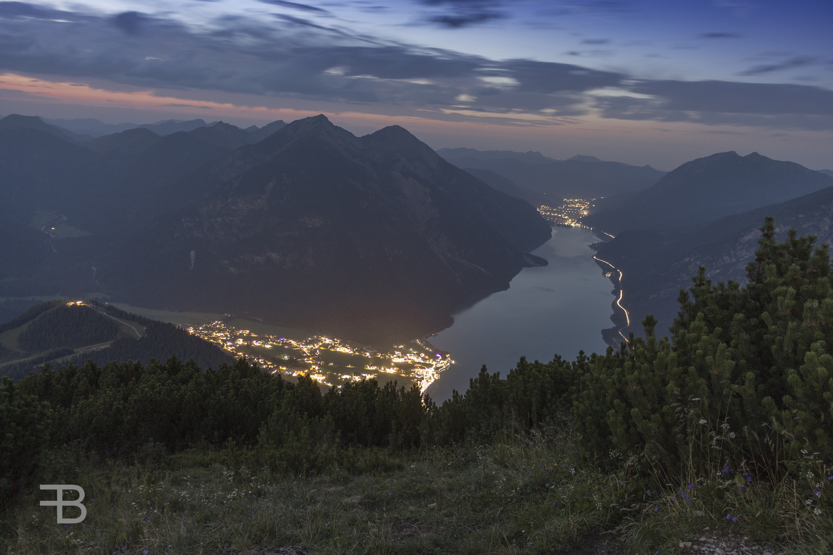 Abendlichter des Achensees genießen!