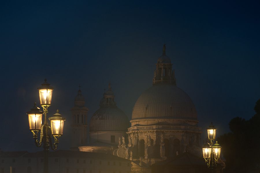 Abendnebel überall