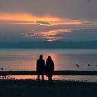 Abendpaar am Chiemsee