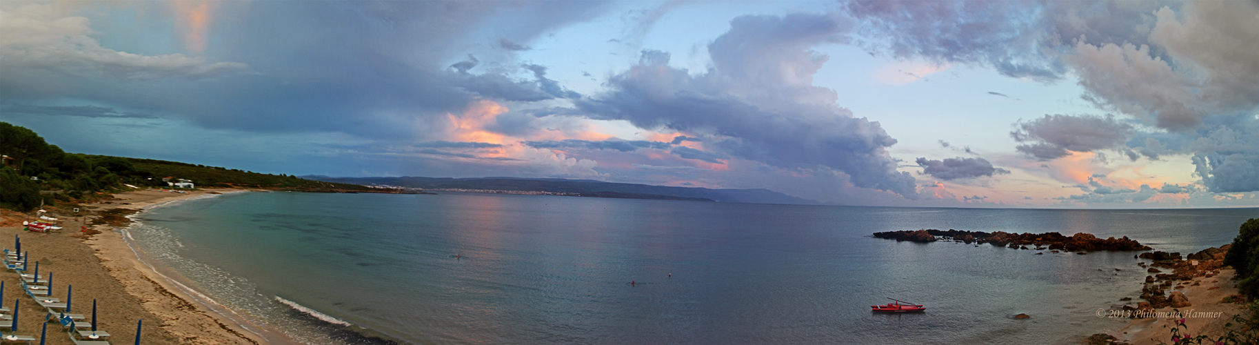 Abendpanorama Alghero