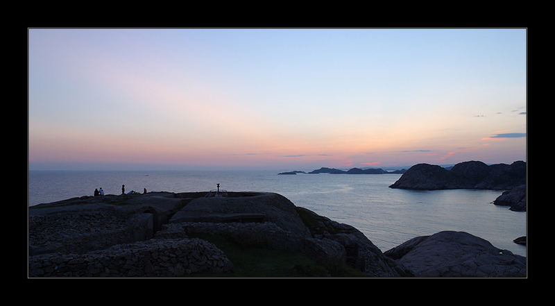 Abendpanorama bei Lindesnes