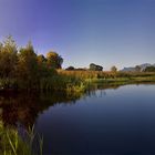 Abendpanorama im Ruggeller Riet