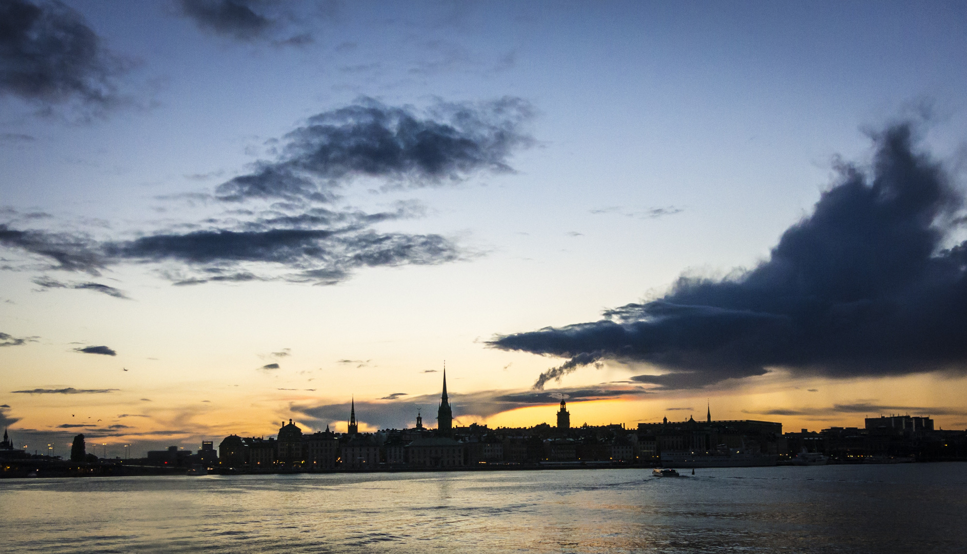 Abendpanorama Stockholm