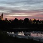 Abendpanorama von Magdeburg