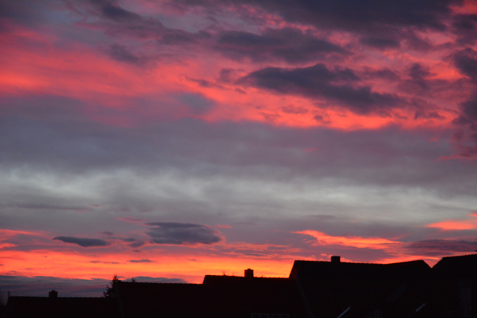 Abendröte...